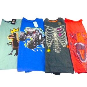 Kids Cat & Jack Long Sleeve Graphic Tee Size XL